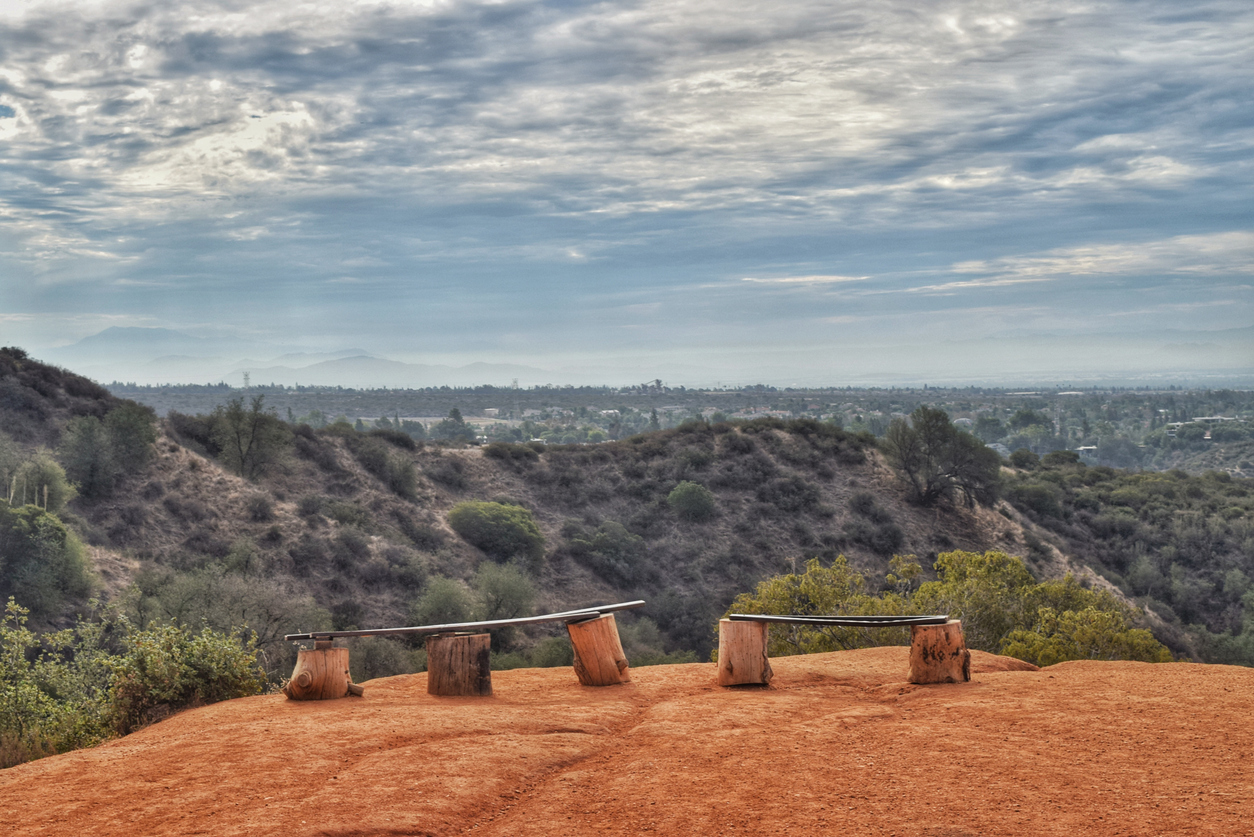 Panoramic Image of Claremont, CA